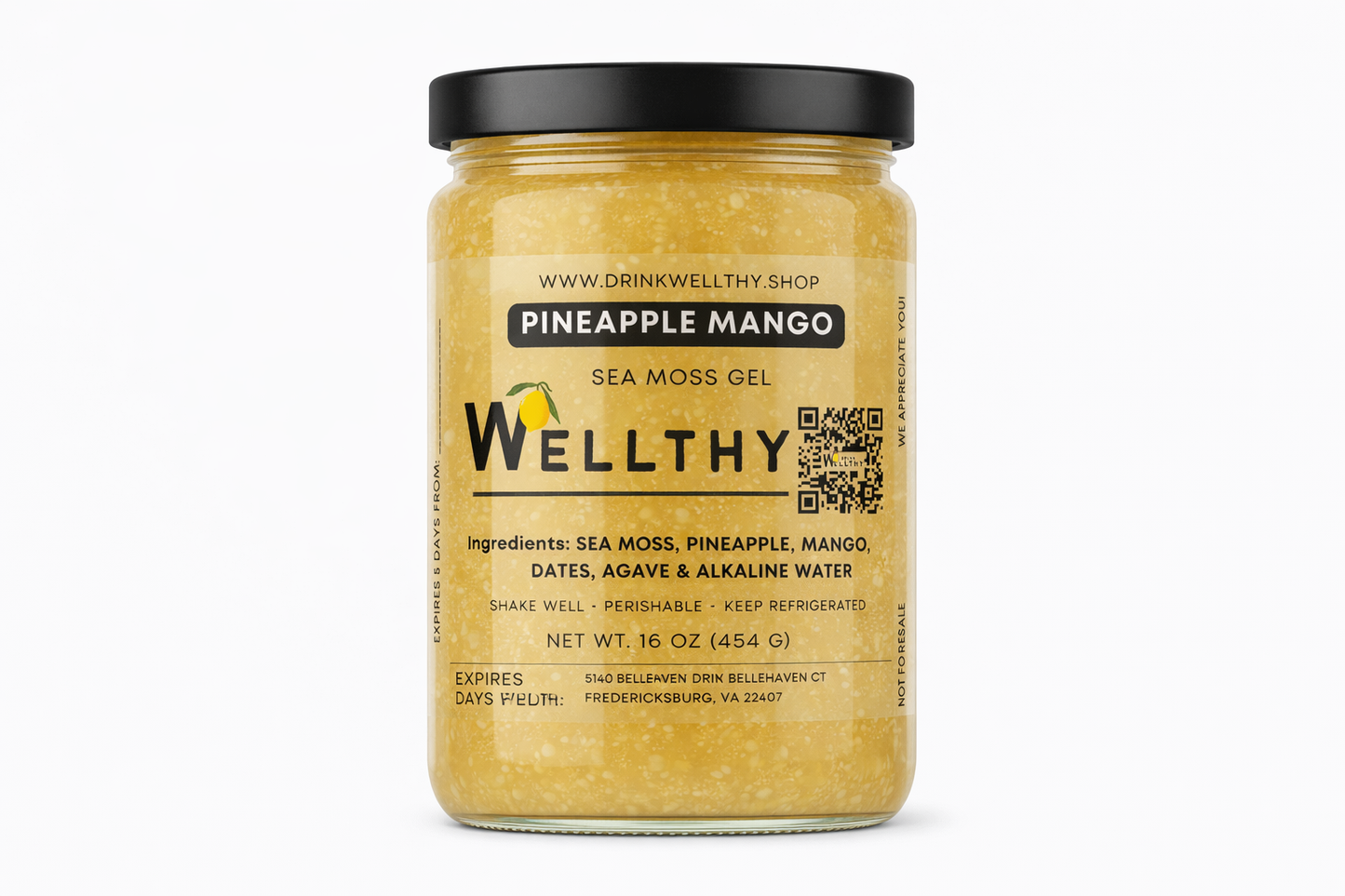 Pineapple Mango Sea Moss Gel