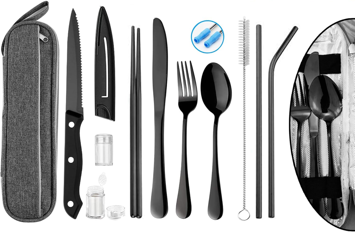 Premium Travel Utensil Kit