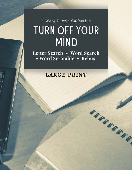 EBOOK: TURN OFF YOUR MIND- ACTIVITY BOOK