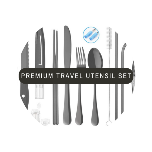 Premium Travel Utensil Kit