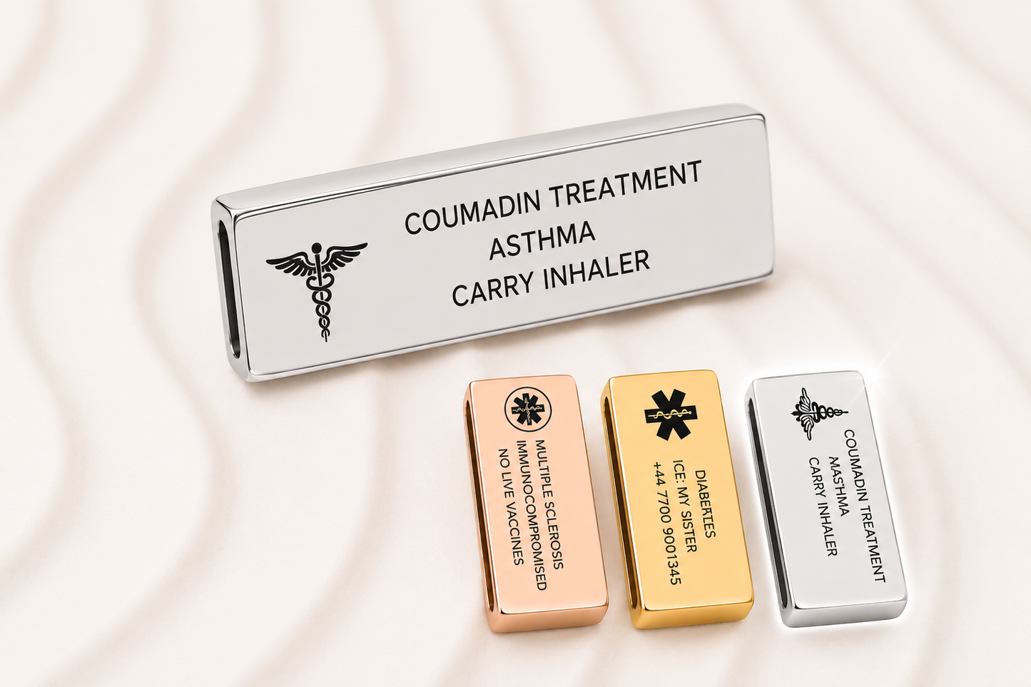 WELLTHY Smart Watch Med Alert Tag