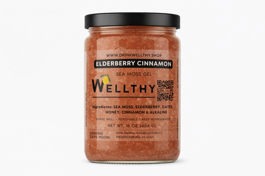 Elderberry Cinnamon Sea Moss Gel