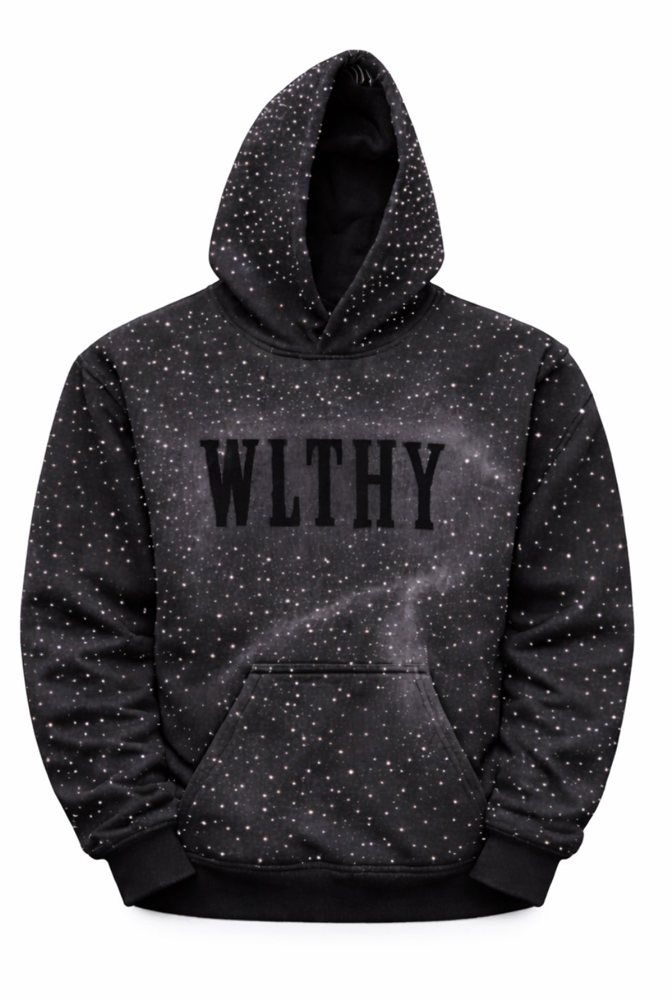 WELLTHY City Hoodie- Black
