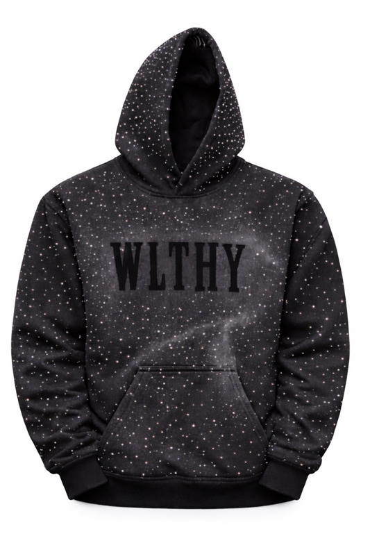 WELLTHY City Hoodie- Black