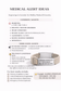 WELLTHY Photo Medical Alert Bracelet