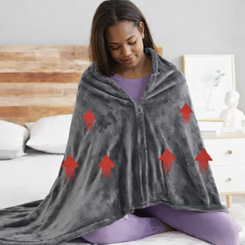 Heated Poncho Shawl